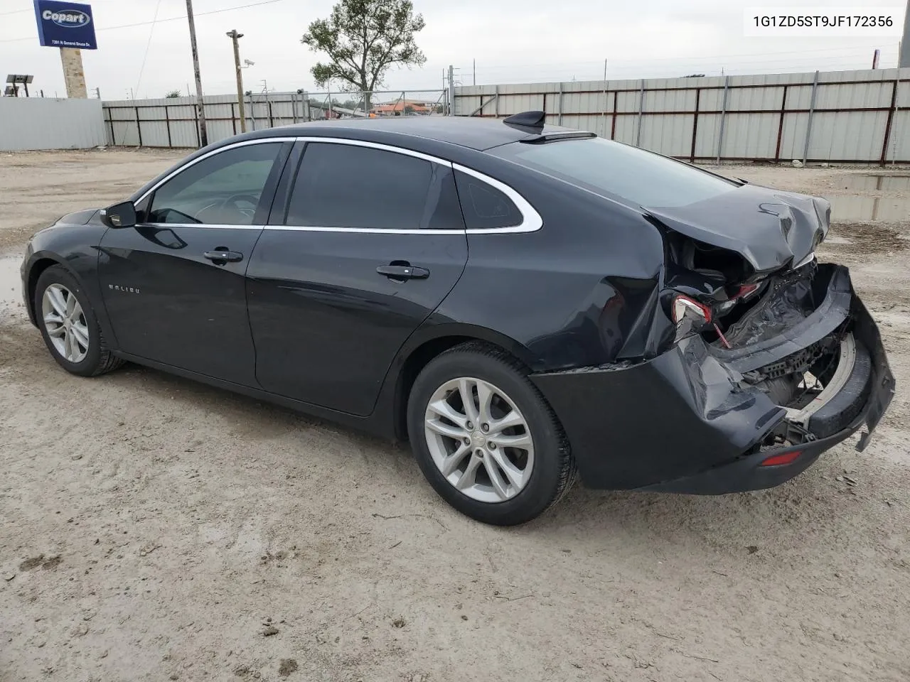 2018 Chevrolet Malibu Lt VIN: 1G1ZD5ST9JF172356 Lot: 70502364