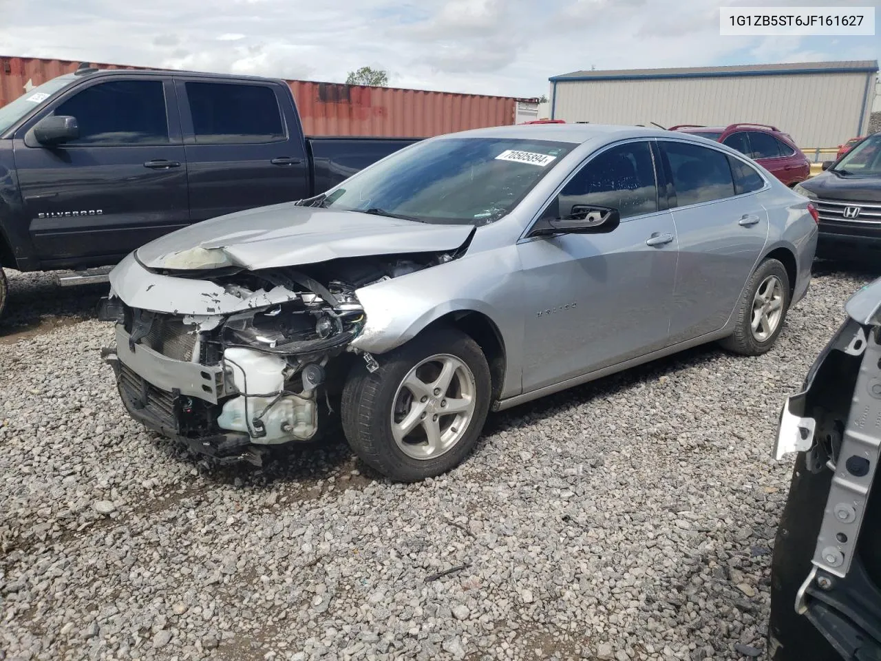 2018 Chevrolet Malibu Ls VIN: 1G1ZB5ST6JF161627 Lot: 70505894