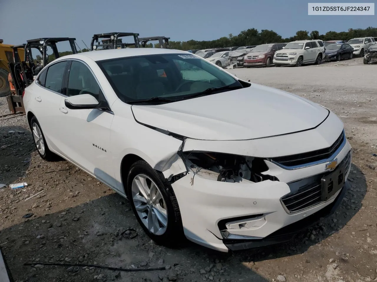 2018 Chevrolet Malibu Lt VIN: 1G1ZD5ST6JF224347 Lot: 70515434