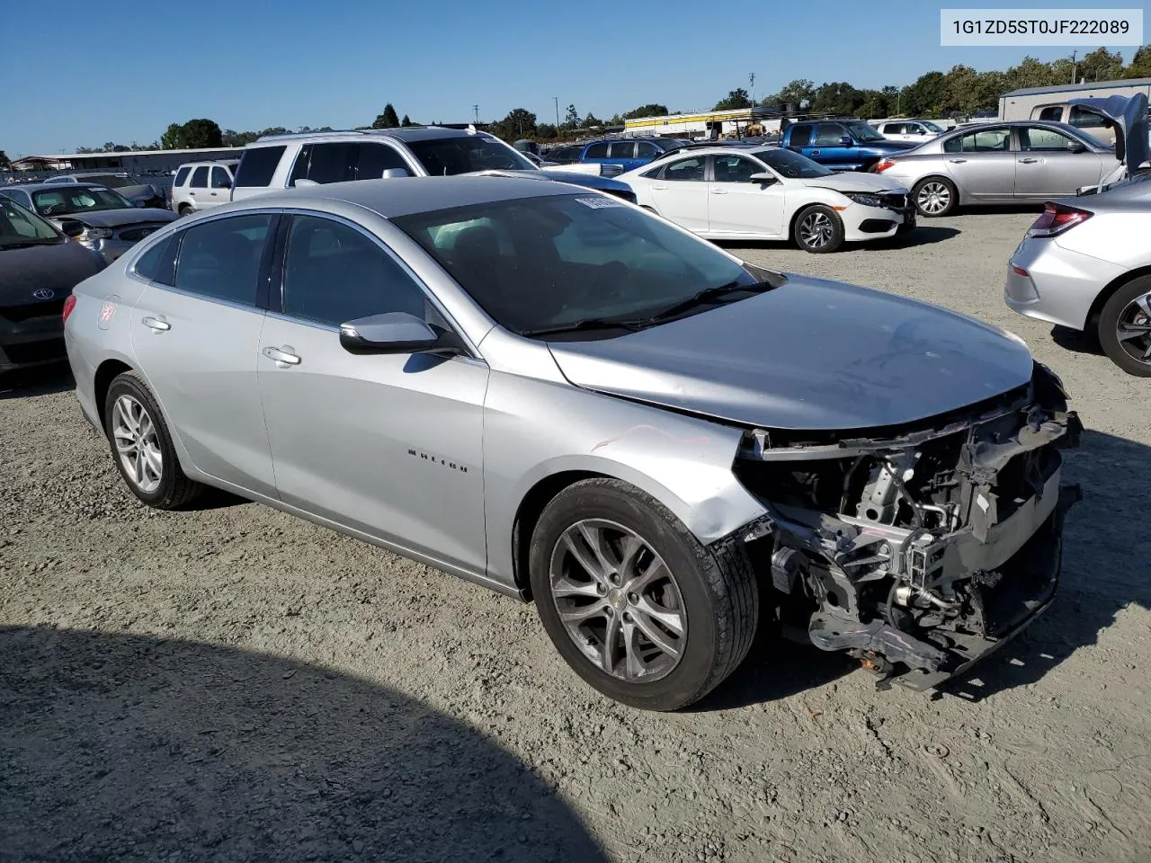 2018 Chevrolet Malibu Lt VIN: 1G1ZD5ST0JF222089 Lot: 70516144