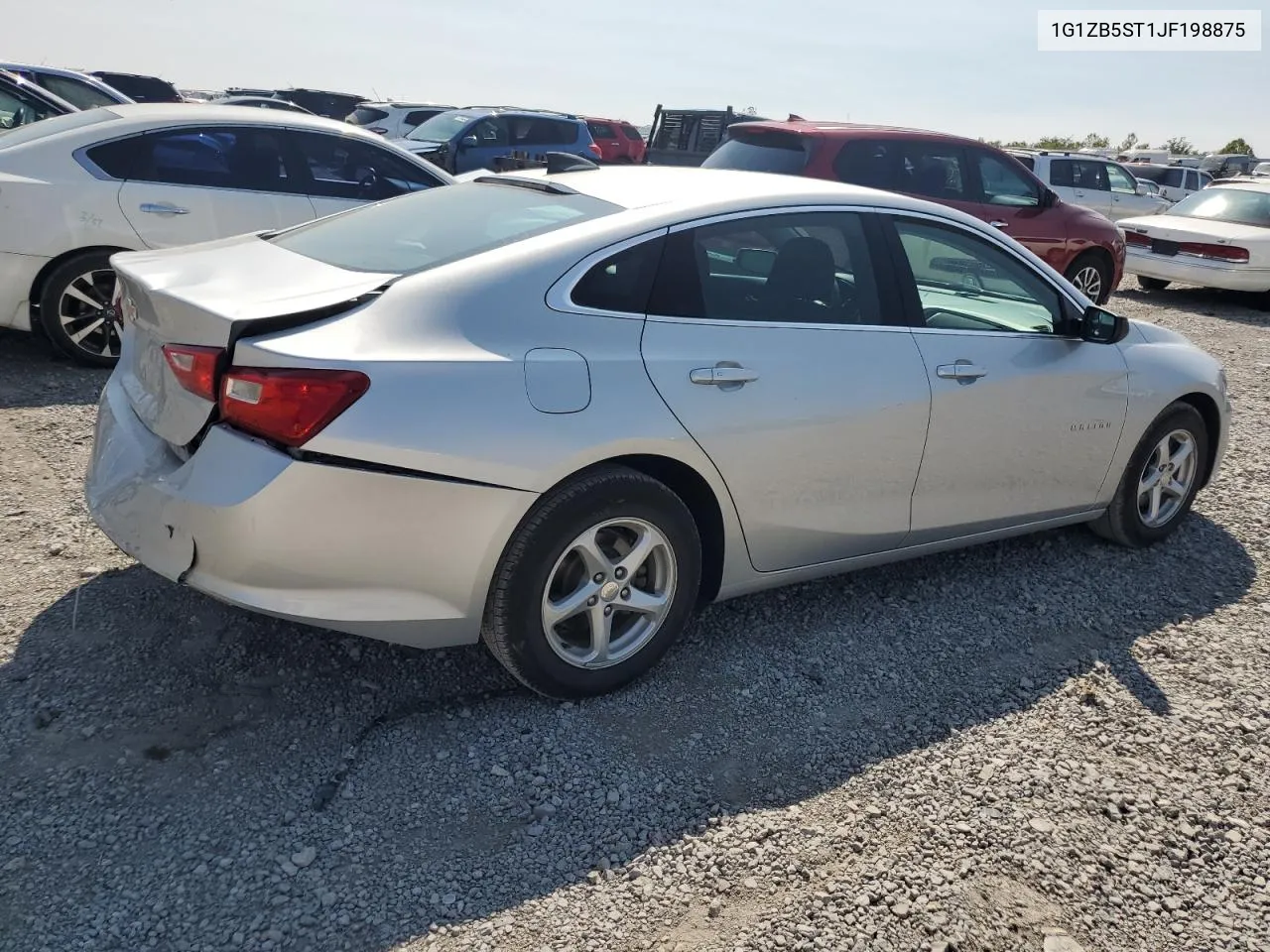 2018 Chevrolet Malibu Ls VIN: 1G1ZB5ST1JF198875 Lot: 70565574