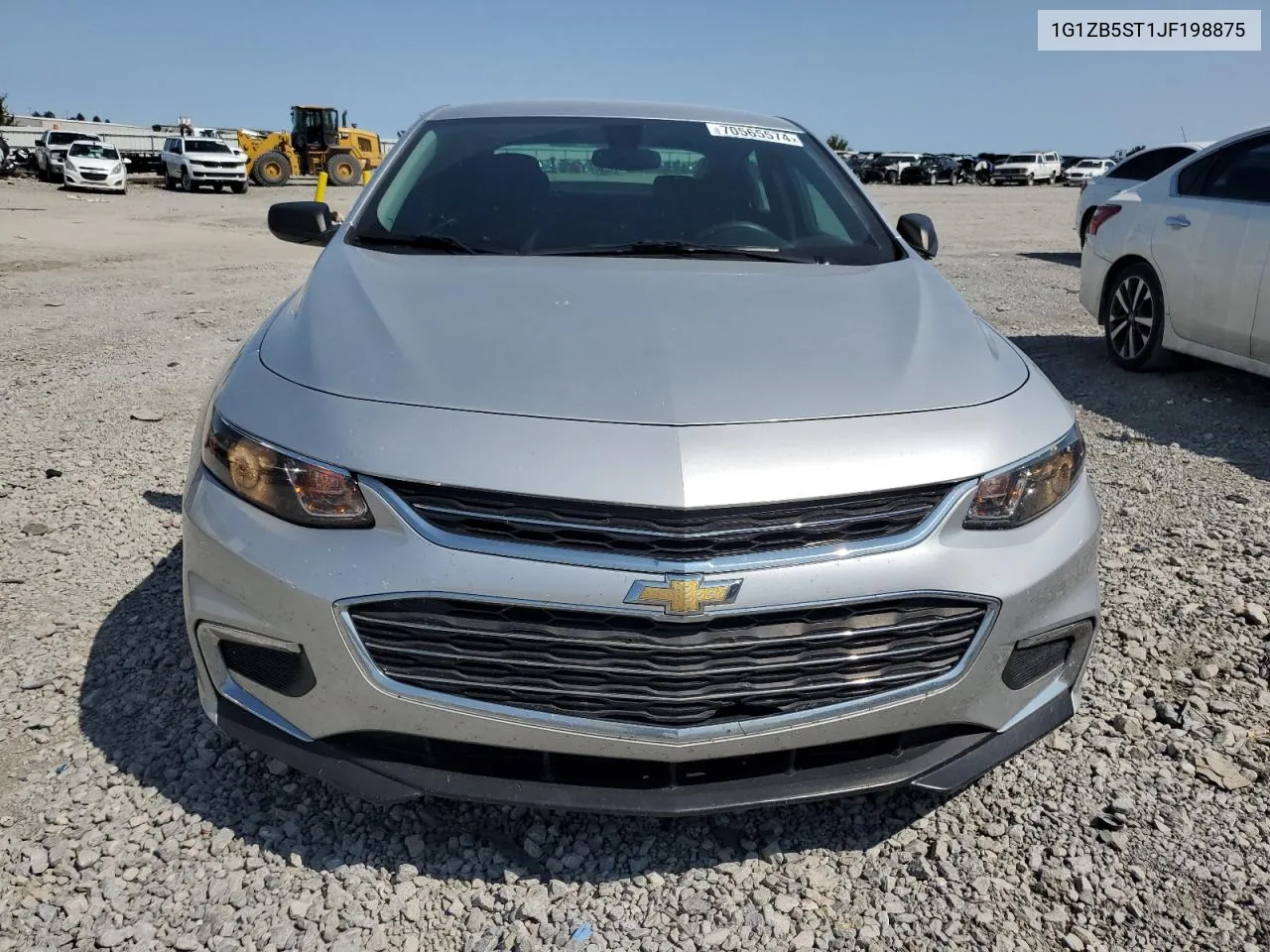 2018 Chevrolet Malibu Ls VIN: 1G1ZB5ST1JF198875 Lot: 70565574