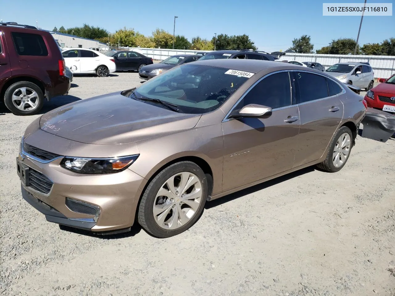 2018 Chevrolet Malibu Premier VIN: 1G1ZE5SX0JF116810 Lot: 70615084