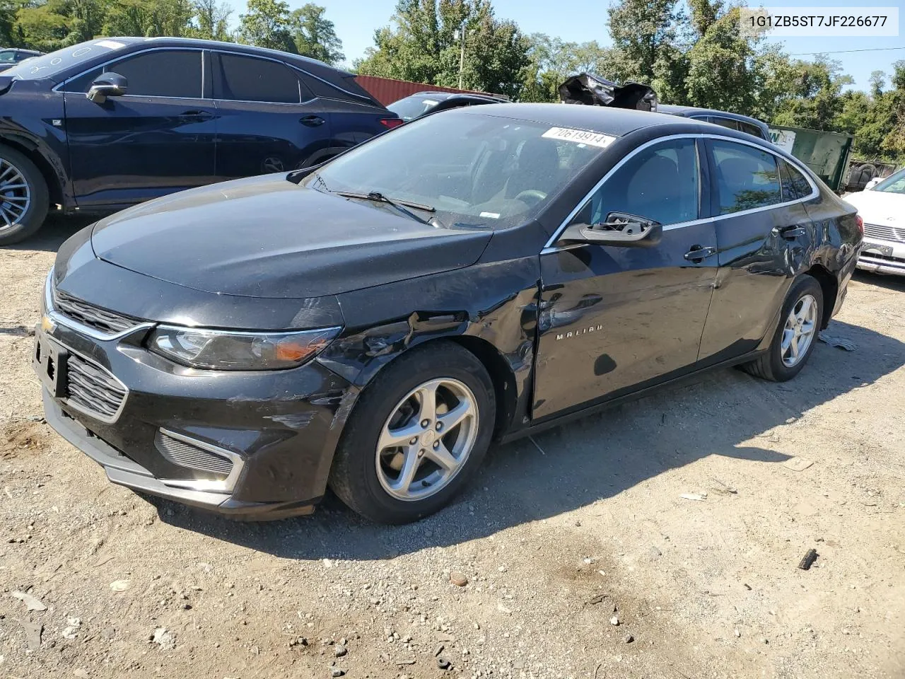 1G1ZB5ST7JF226677 2018 Chevrolet Malibu Ls