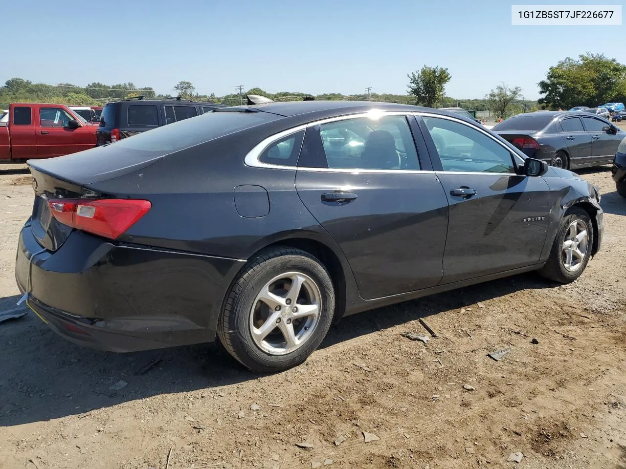 1G1ZB5ST7JF226677 2018 Chevrolet Malibu Ls