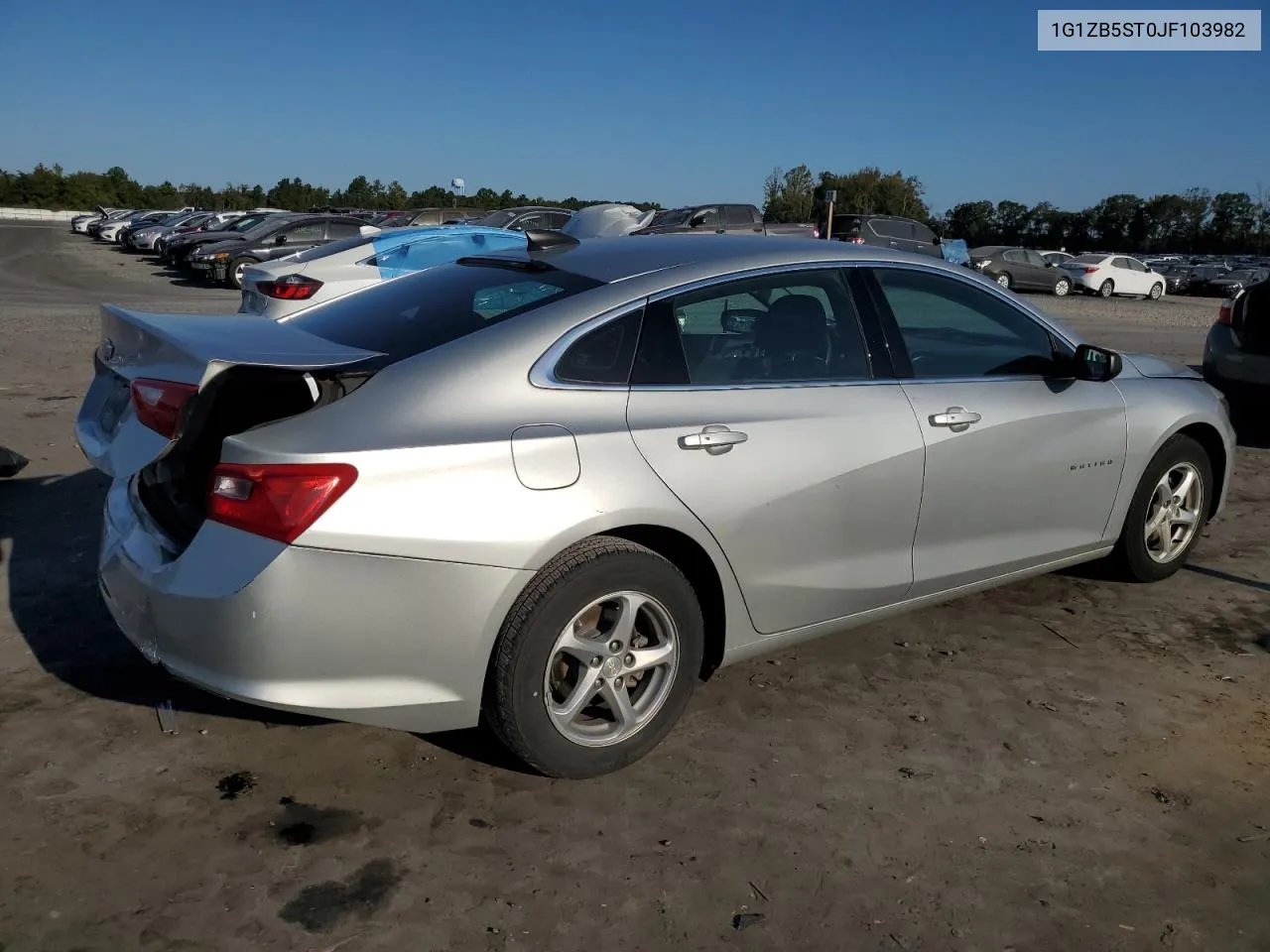 1G1ZB5ST0JF103982 2018 Chevrolet Malibu Ls