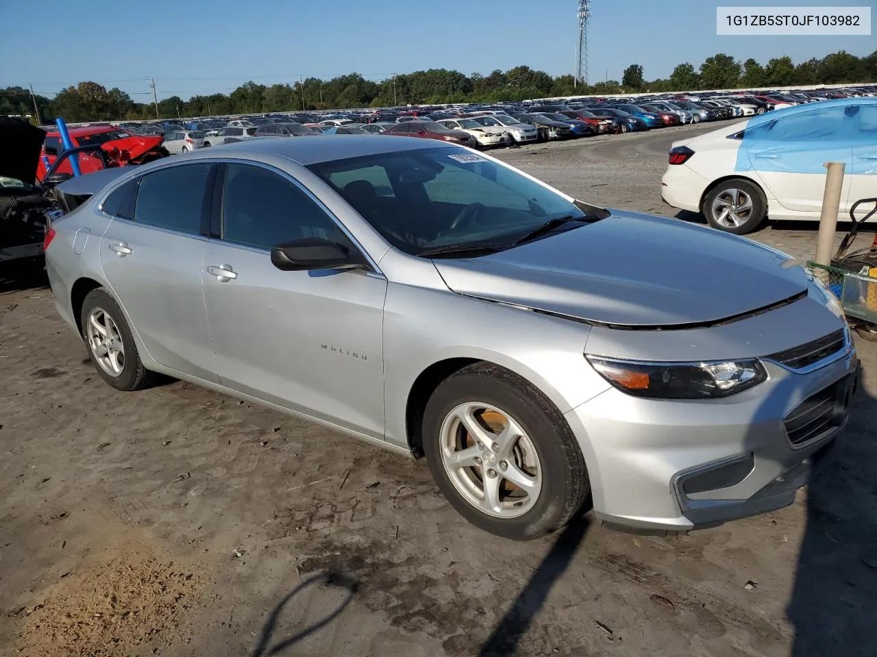 2018 Chevrolet Malibu Ls VIN: 1G1ZB5ST0JF103982 Lot: 70625284