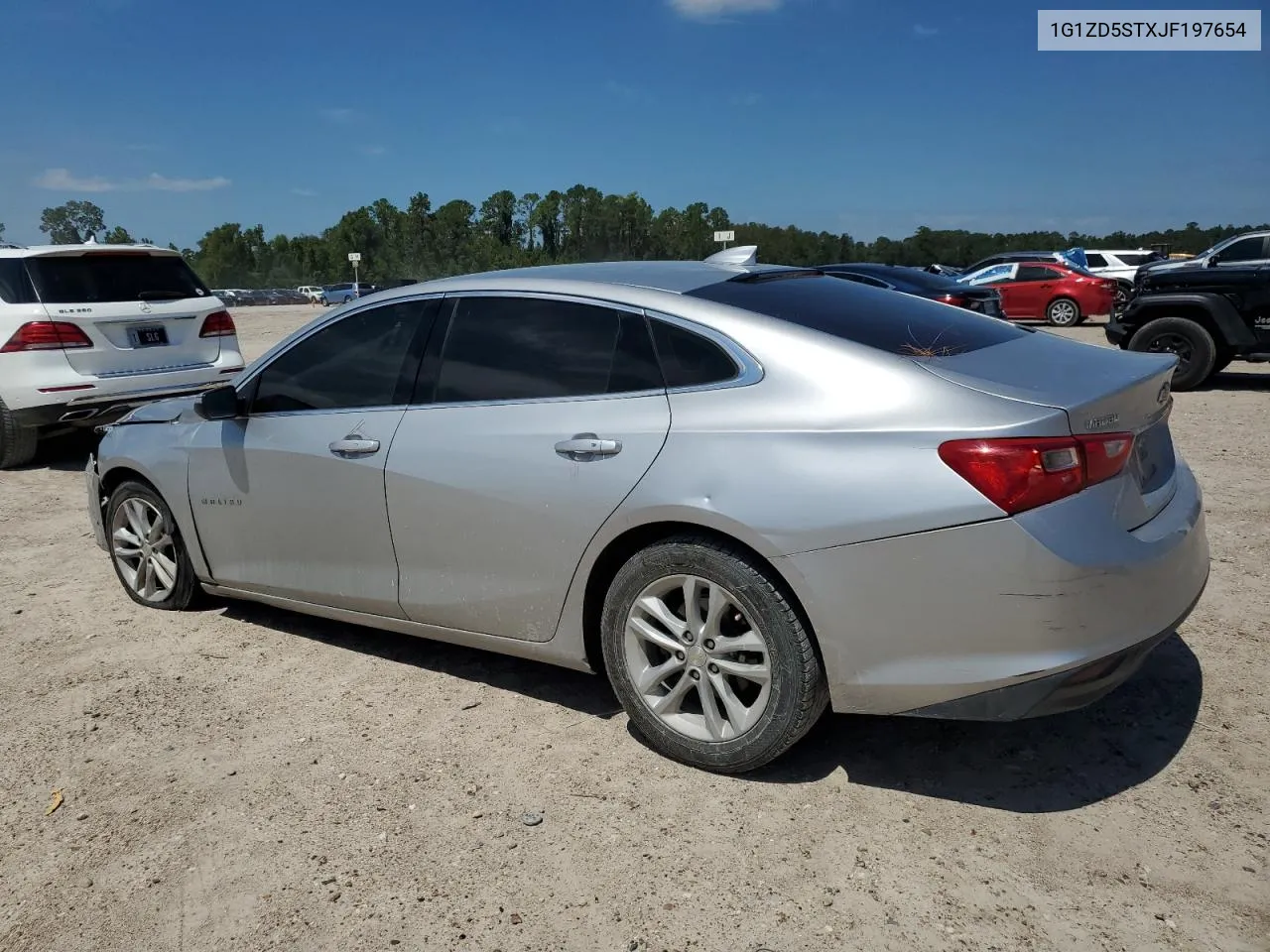 2018 Chevrolet Malibu Lt VIN: 1G1ZD5STXJF197654 Lot: 70695364