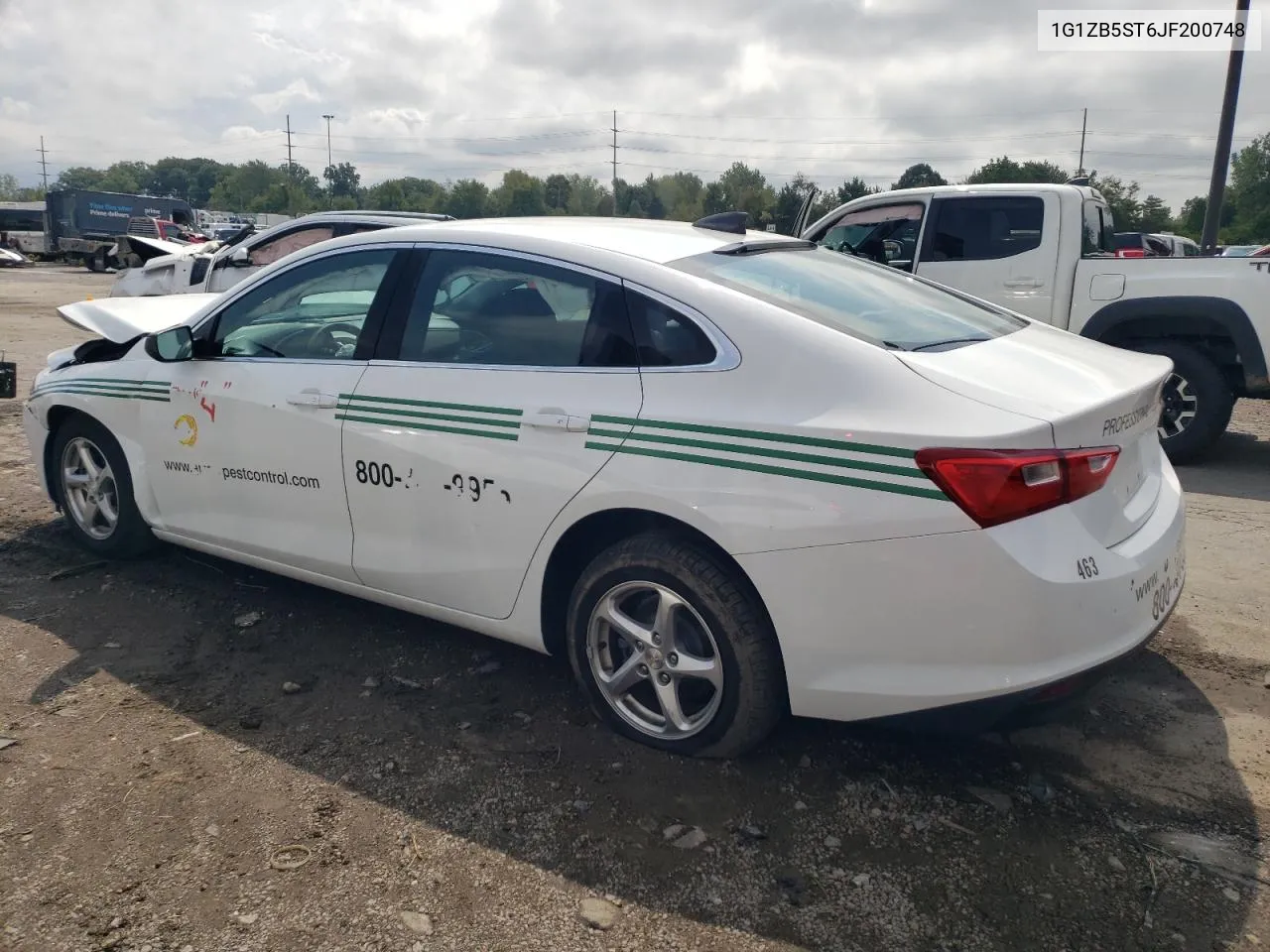 1G1ZB5ST6JF200748 2018 Chevrolet Malibu Ls