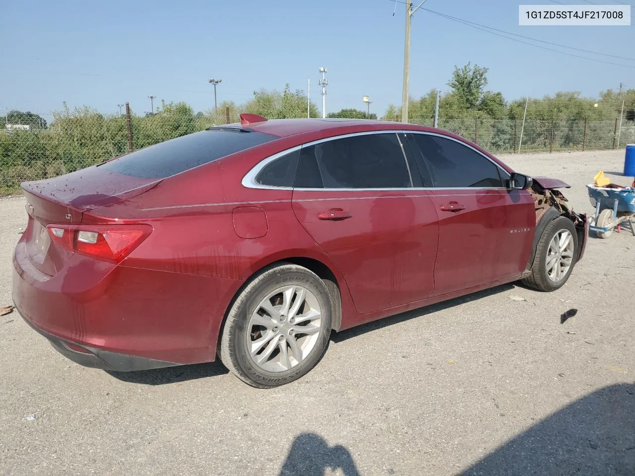 2018 Chevrolet Malibu Lt VIN: 1G1ZD5ST4JF217008 Lot: 70749954