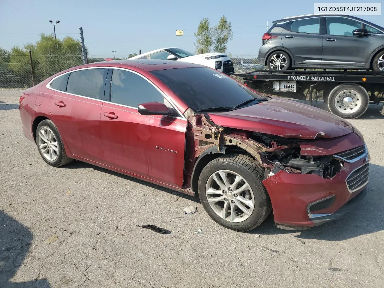 2018 Chevrolet Malibu Lt VIN: 1G1ZD5ST4JF217008 Lot: 70749954