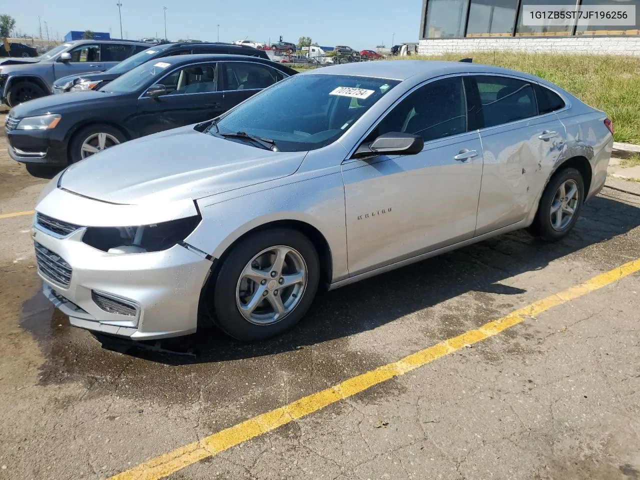 2018 Chevrolet Malibu Ls VIN: 1G1ZB5ST7JF196256 Lot: 70762754