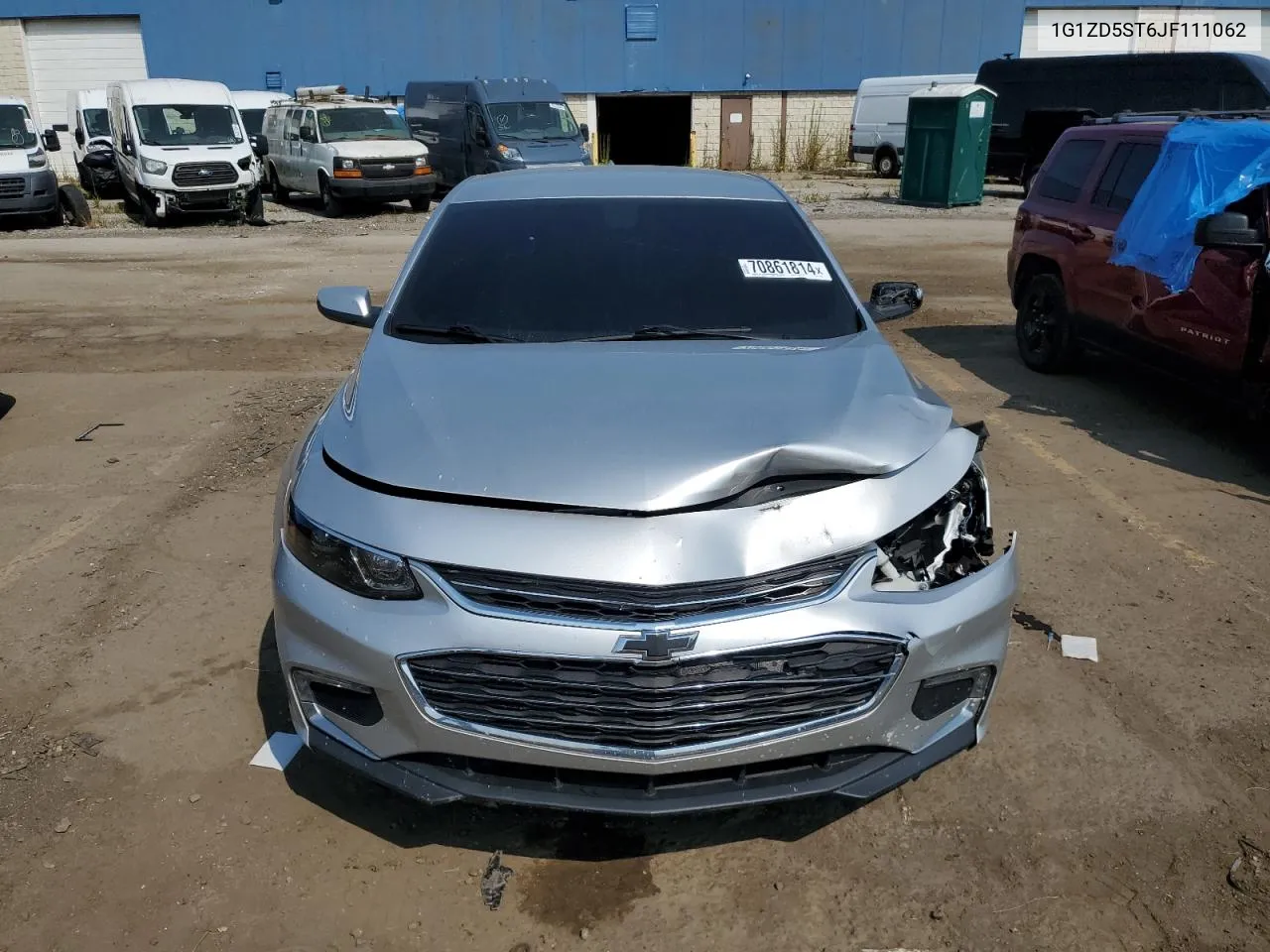 1G1ZD5ST6JF111062 2018 Chevrolet Malibu Lt