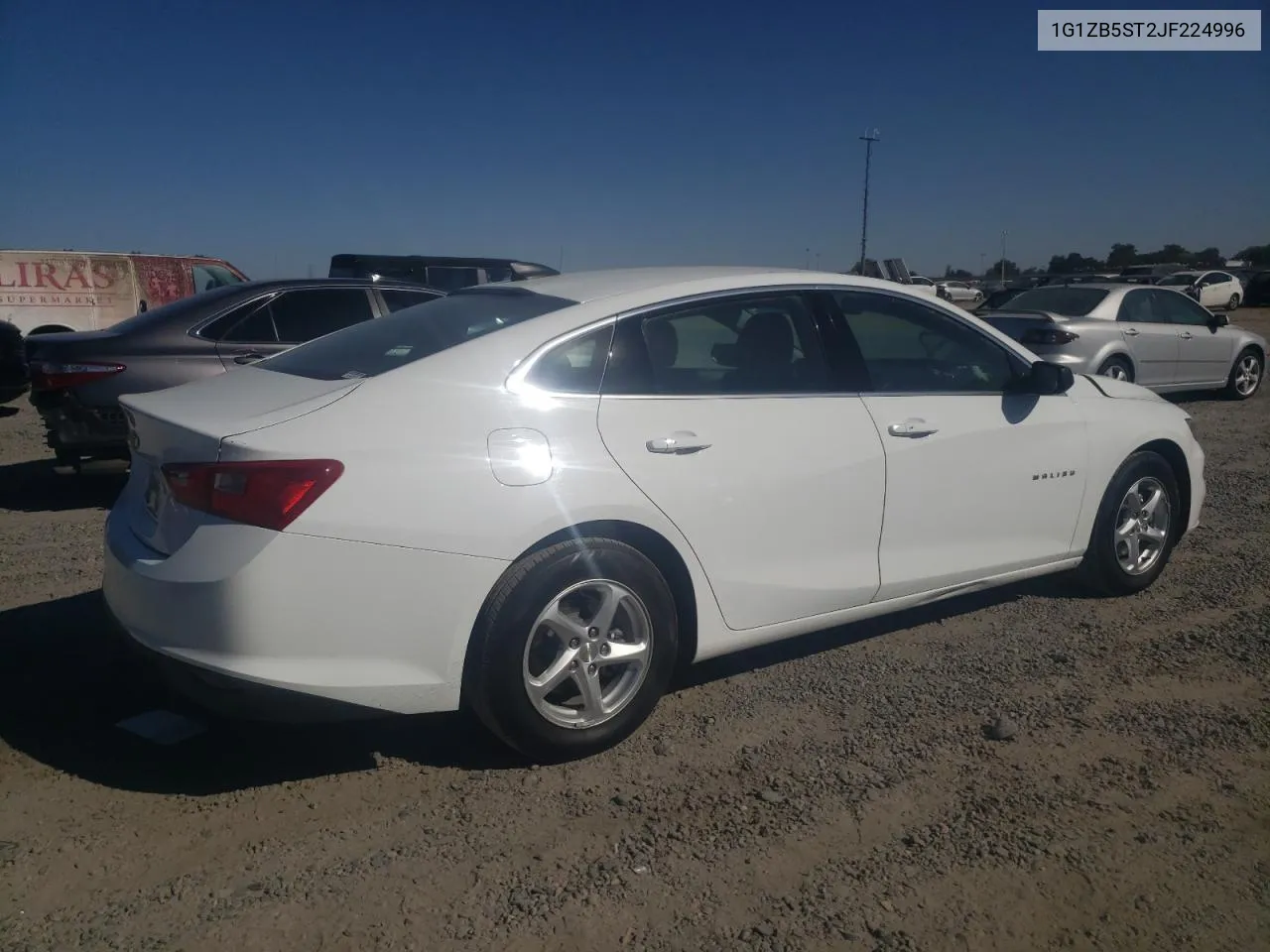 1G1ZB5ST2JF224996 2018 Chevrolet Malibu Ls