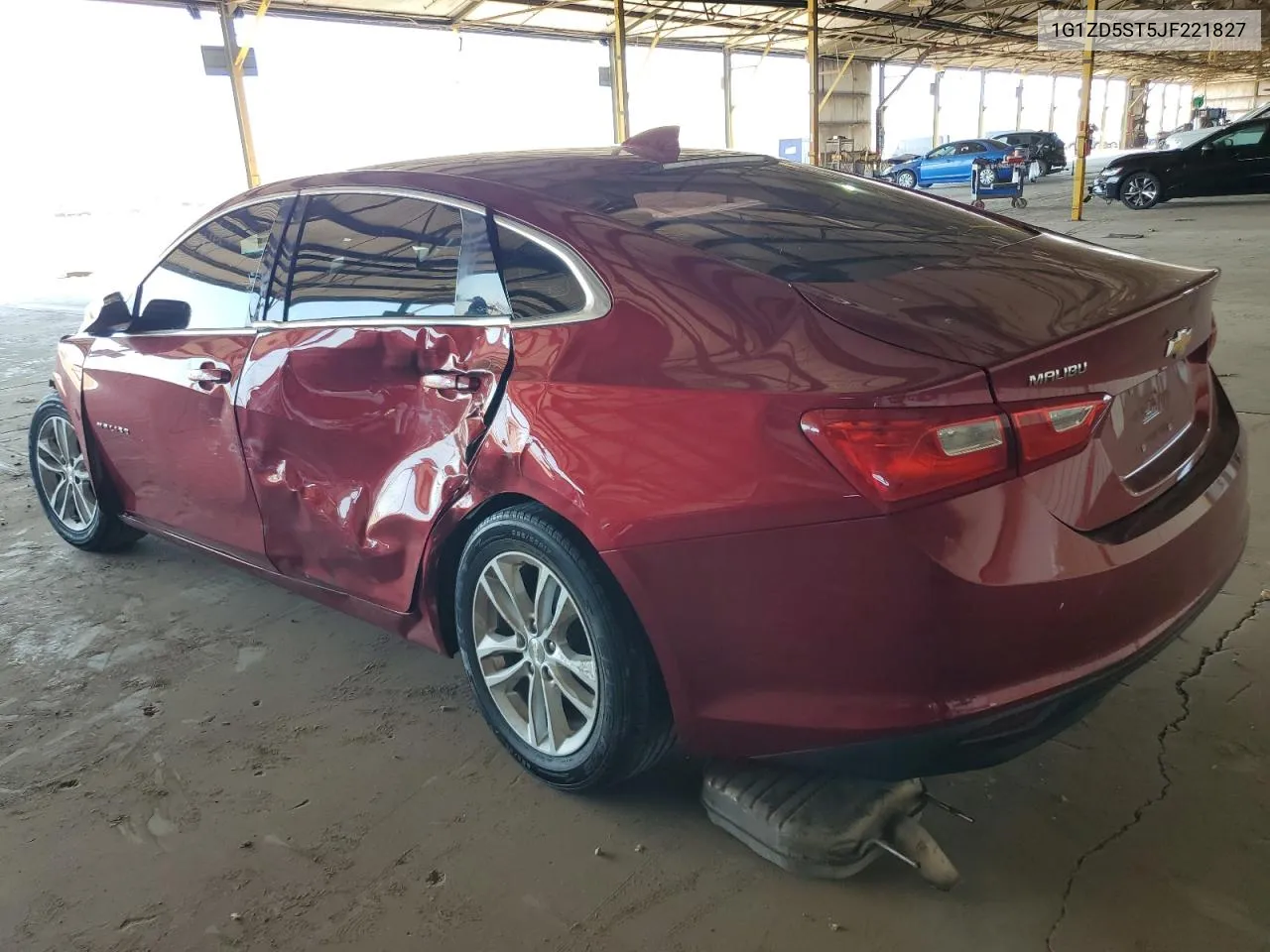 2018 Chevrolet Malibu Lt VIN: 1G1ZD5ST5JF221827 Lot: 70884174