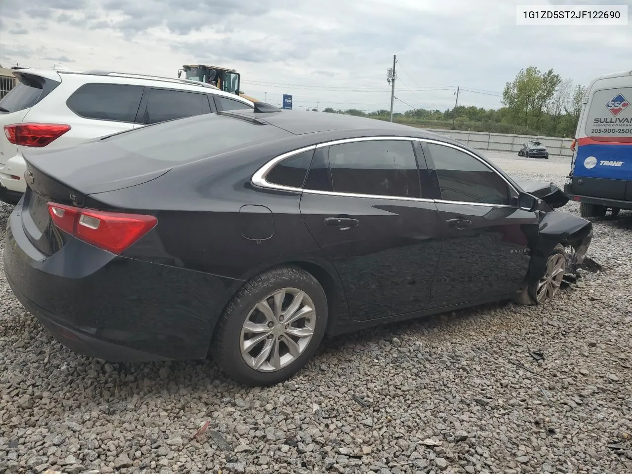 2018 Chevrolet Malibu Lt VIN: 1G1ZD5ST2JF122690 Lot: 70888814