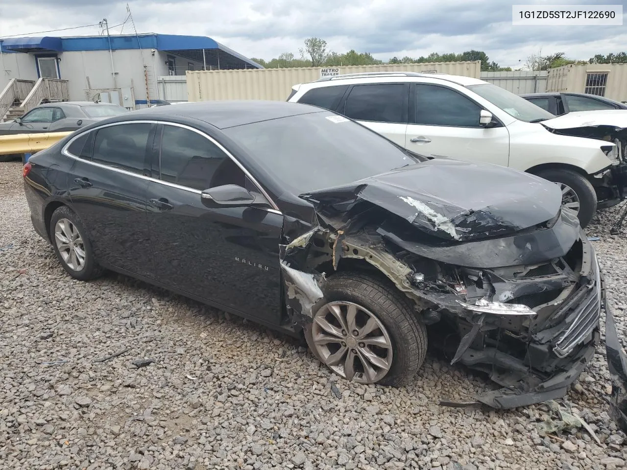 2018 Chevrolet Malibu Lt VIN: 1G1ZD5ST2JF122690 Lot: 70888814