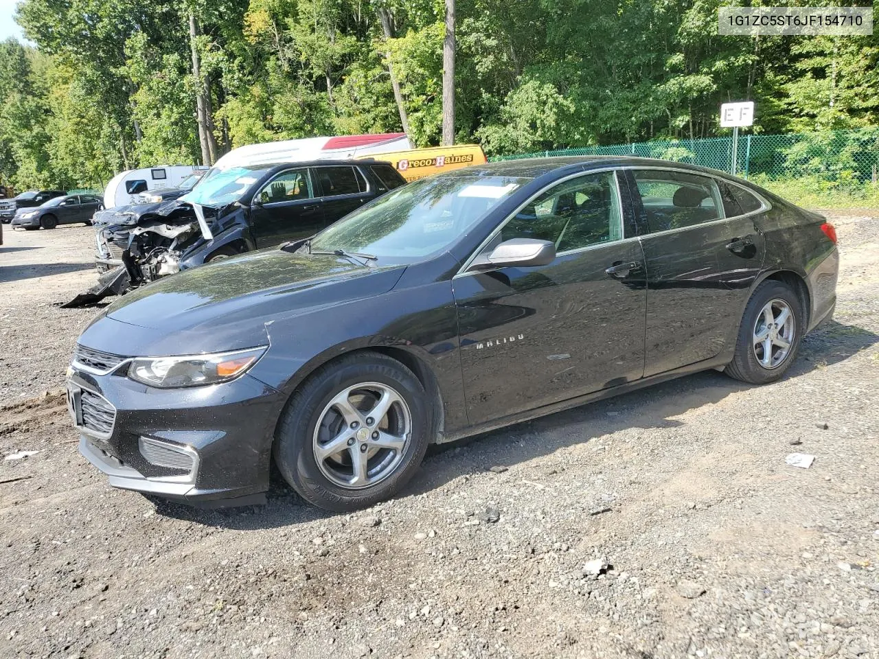 2018 Chevrolet Malibu Ls VIN: 1G1ZC5ST6JF154710 Lot: 70901374