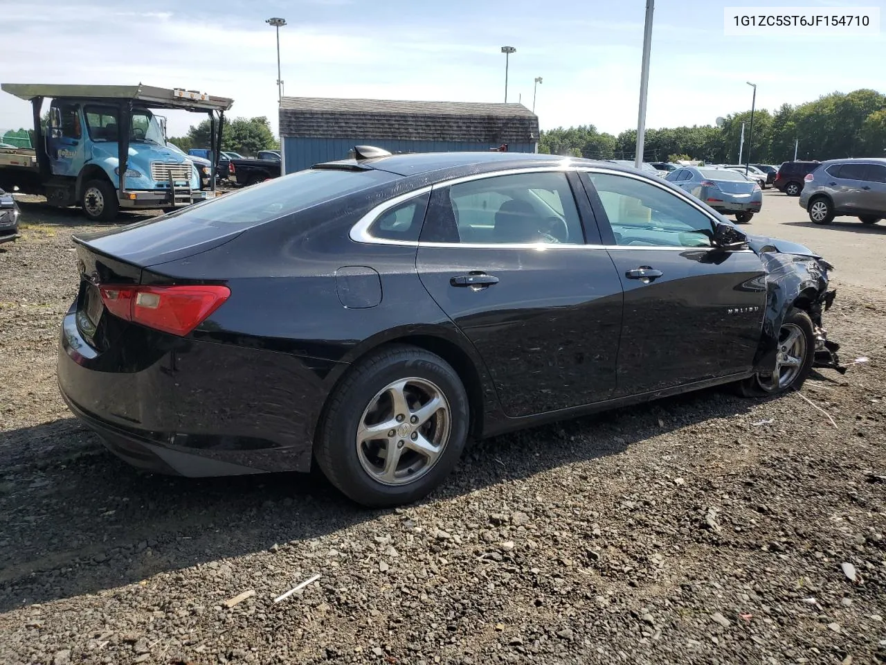 2018 Chevrolet Malibu Ls VIN: 1G1ZC5ST6JF154710 Lot: 70901374