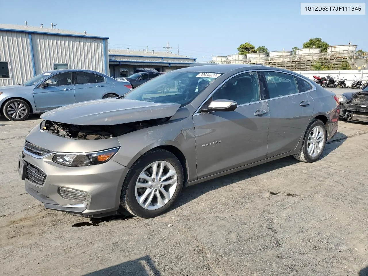 2018 Chevrolet Malibu Lt VIN: 1G1ZD5ST7JF111345 Lot: 70928304