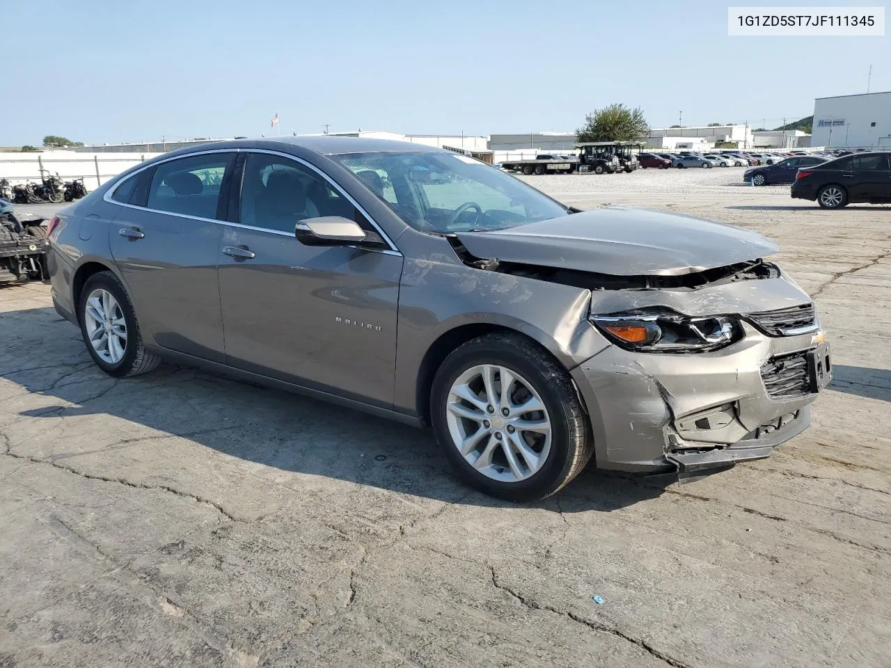 2018 Chevrolet Malibu Lt VIN: 1G1ZD5ST7JF111345 Lot: 70928304