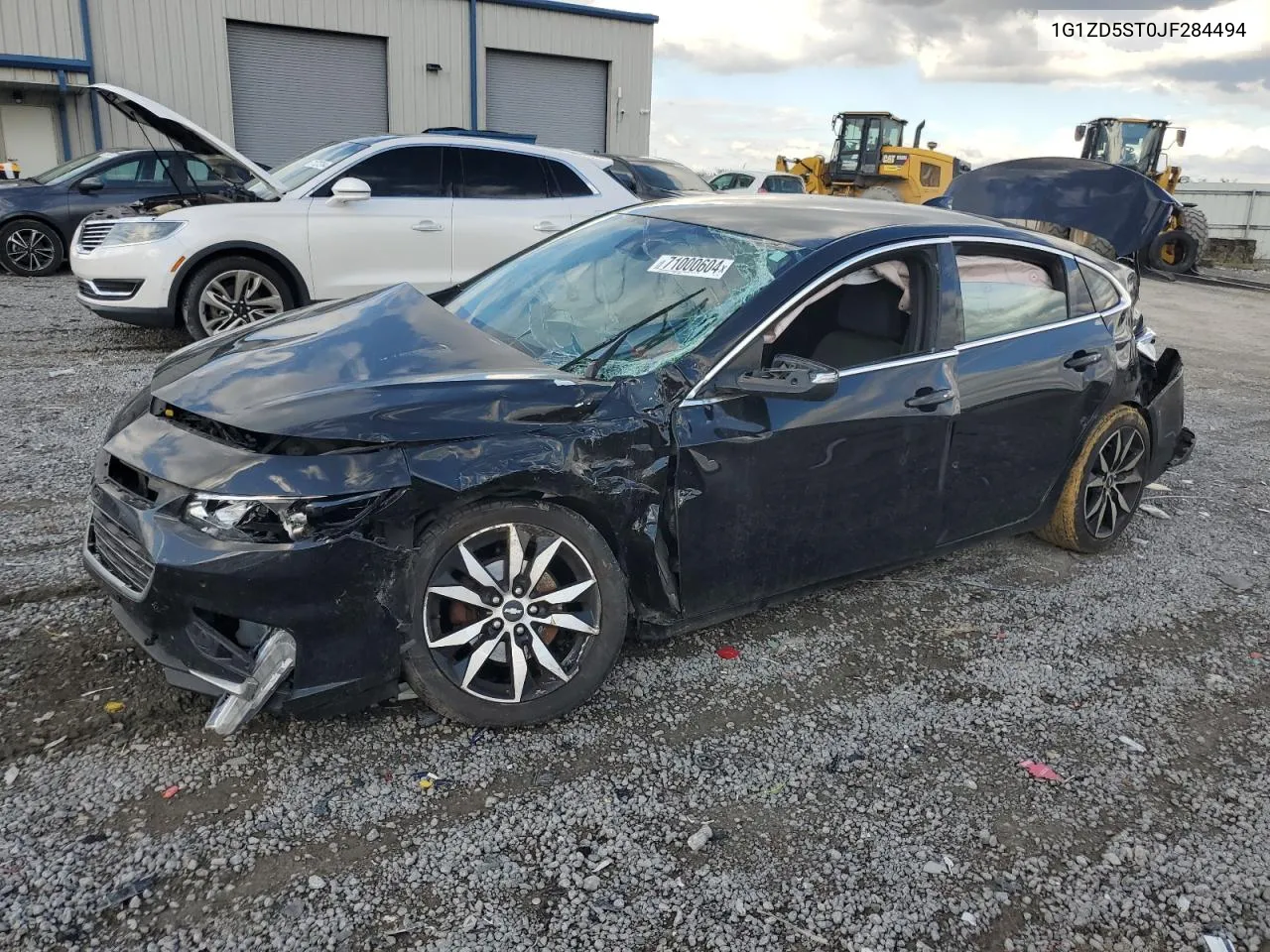 2018 Chevrolet Malibu Lt VIN: 1G1ZD5ST0JF284494 Lot: 71000604