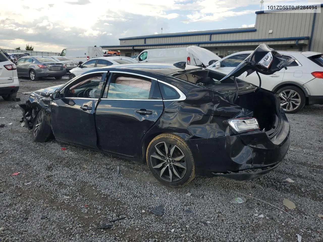 2018 Chevrolet Malibu Lt VIN: 1G1ZD5ST0JF284494 Lot: 71000604