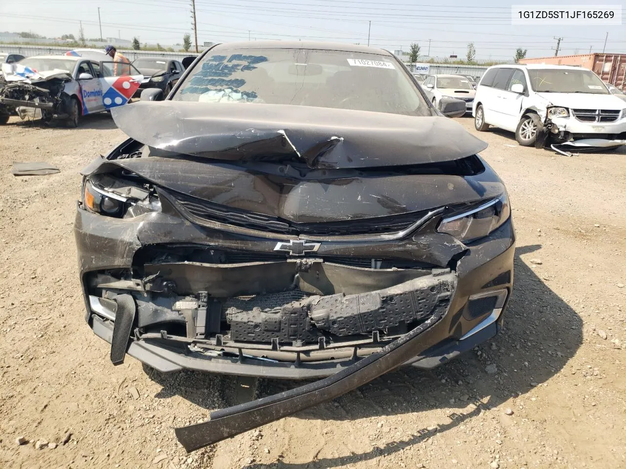 1G1ZD5ST1JF165269 2018 Chevrolet Malibu Lt