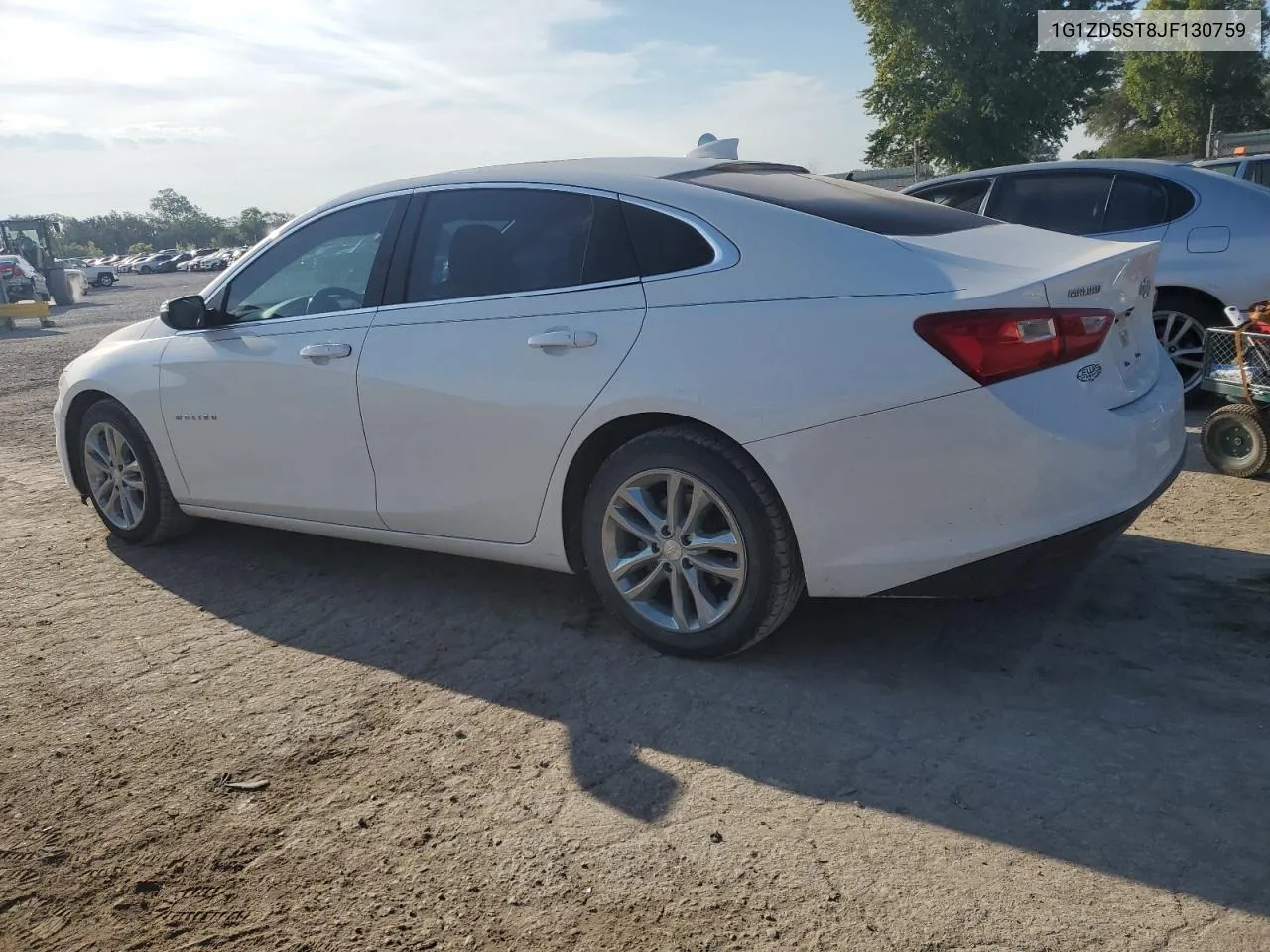 2018 Chevrolet Malibu Lt VIN: 1G1ZD5ST8JF130759 Lot: 71029814