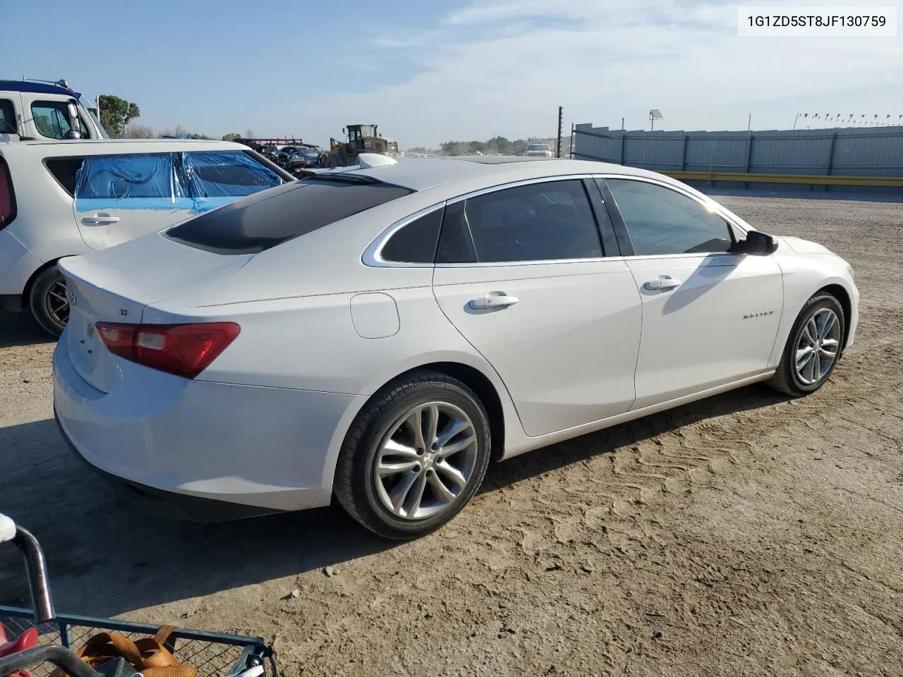 2018 Chevrolet Malibu Lt VIN: 1G1ZD5ST8JF130759 Lot: 71029814