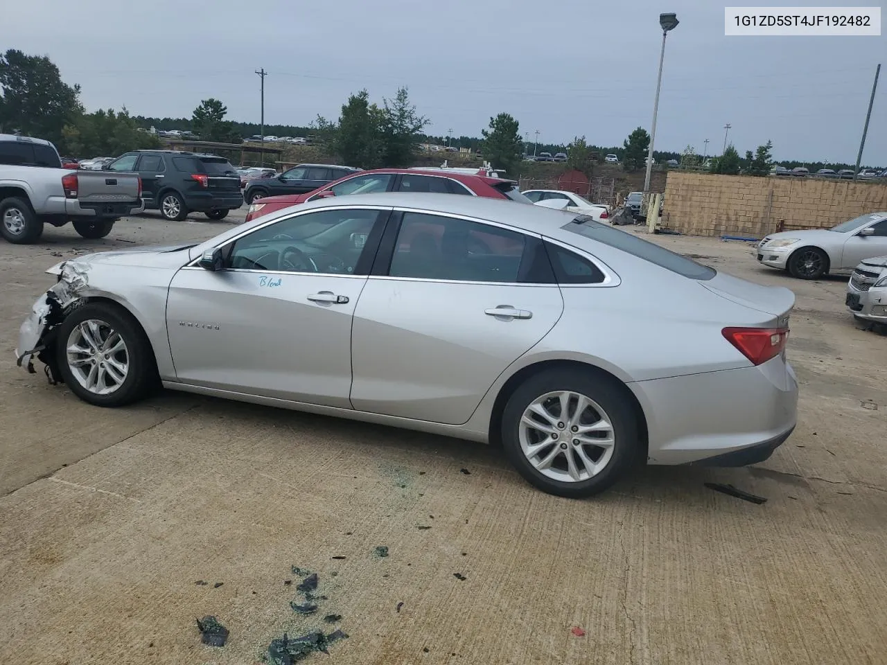 2018 Chevrolet Malibu Lt VIN: 1G1ZD5ST4JF192482 Lot: 71079164