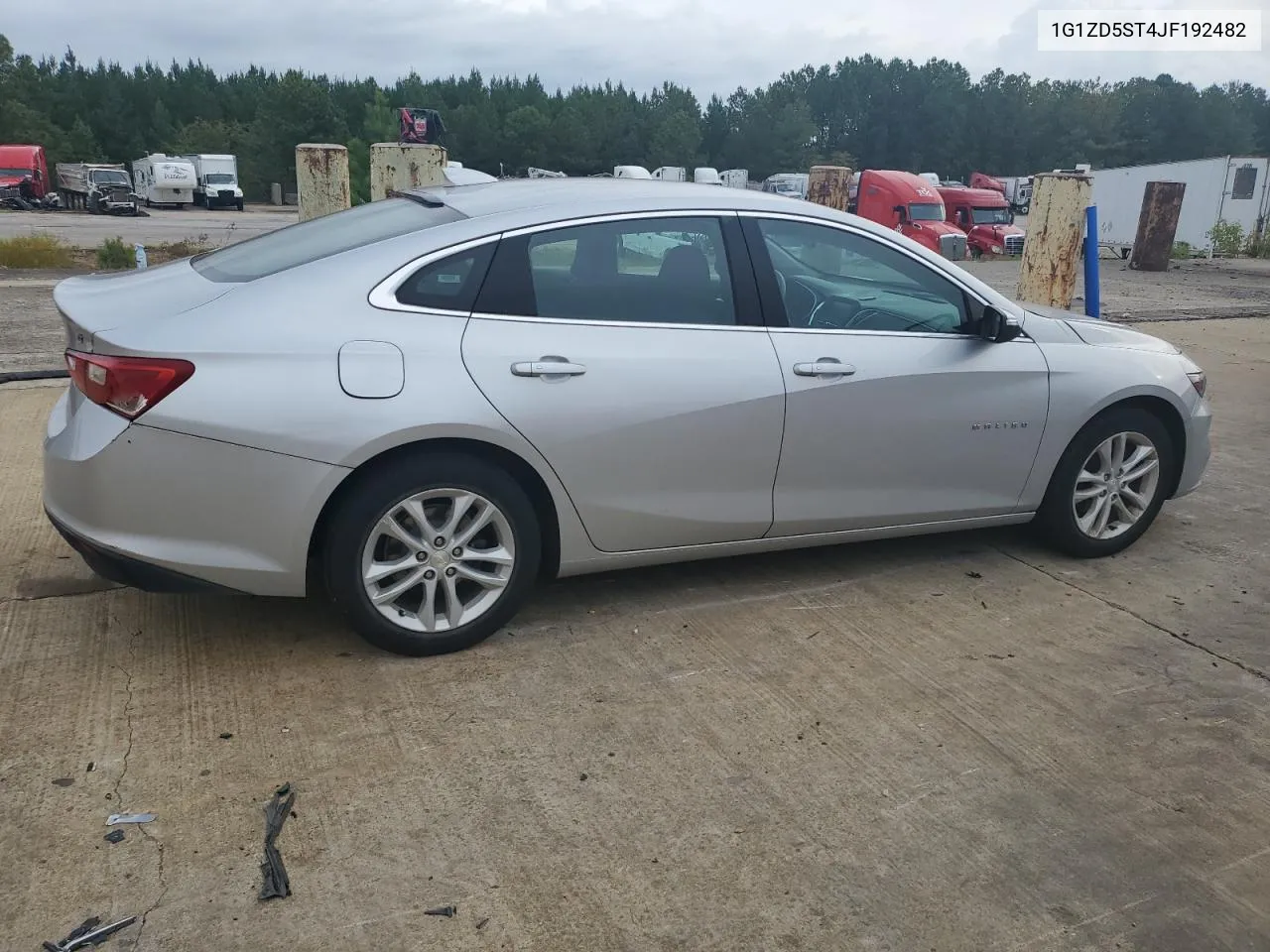 2018 Chevrolet Malibu Lt VIN: 1G1ZD5ST4JF192482 Lot: 71079164