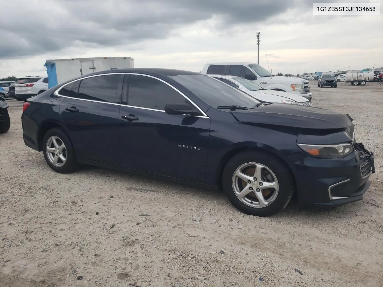 2018 Chevrolet Malibu Ls VIN: 1G1ZB5ST3JF134658 Lot: 71192054