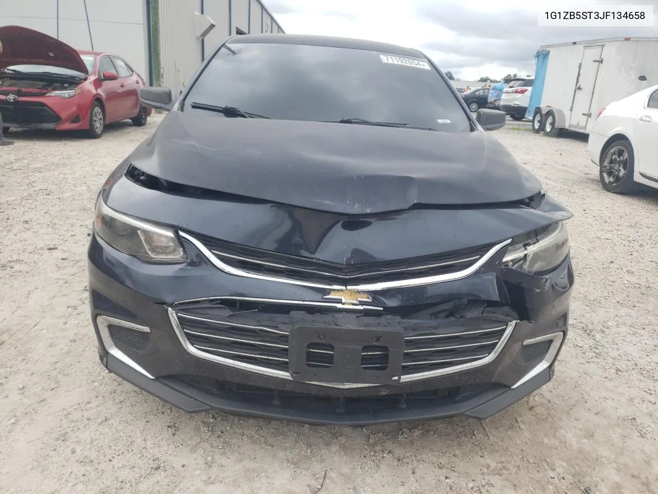 2018 Chevrolet Malibu Ls VIN: 1G1ZB5ST3JF134658 Lot: 71192054