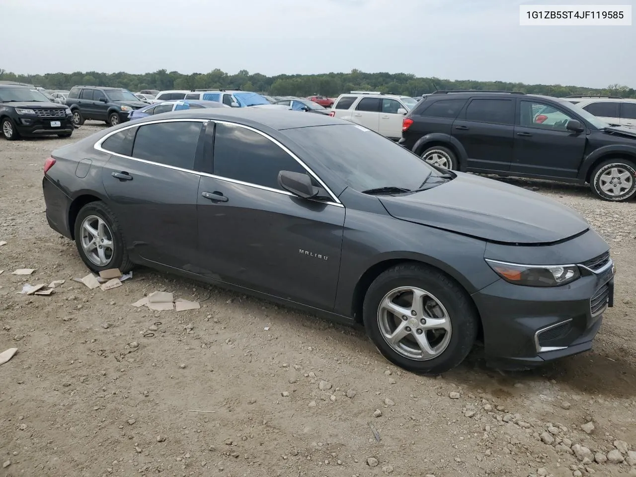 1G1ZB5ST4JF119585 2018 Chevrolet Malibu Ls