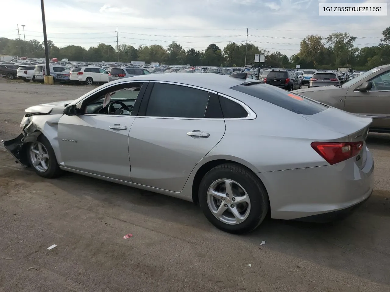 2018 Chevrolet Malibu Ls VIN: 1G1ZB5ST0JF281651 Lot: 71209034