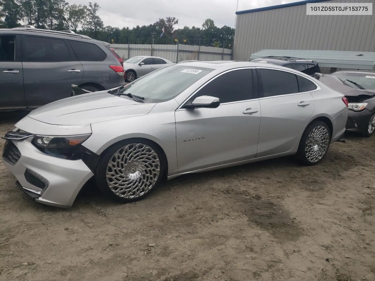 2018 Chevrolet Malibu Lt VIN: 1G1ZD5ST0JF153775 Lot: 71231554