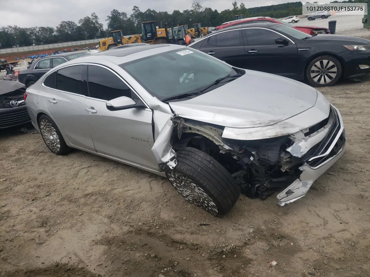 2018 Chevrolet Malibu Lt VIN: 1G1ZD5ST0JF153775 Lot: 71231554