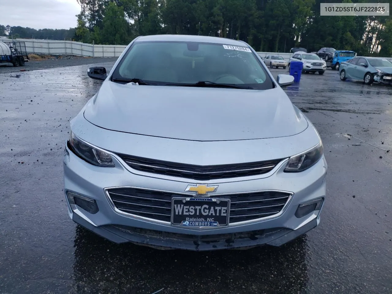 2018 Chevrolet Malibu Lt VIN: 1G1ZD5ST6JF222825 Lot: 71275284