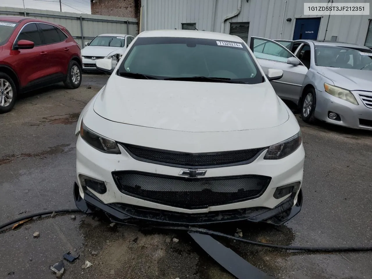 2018 Chevrolet Malibu Lt VIN: 1G1ZD5ST3JF212351 Lot: 71320274