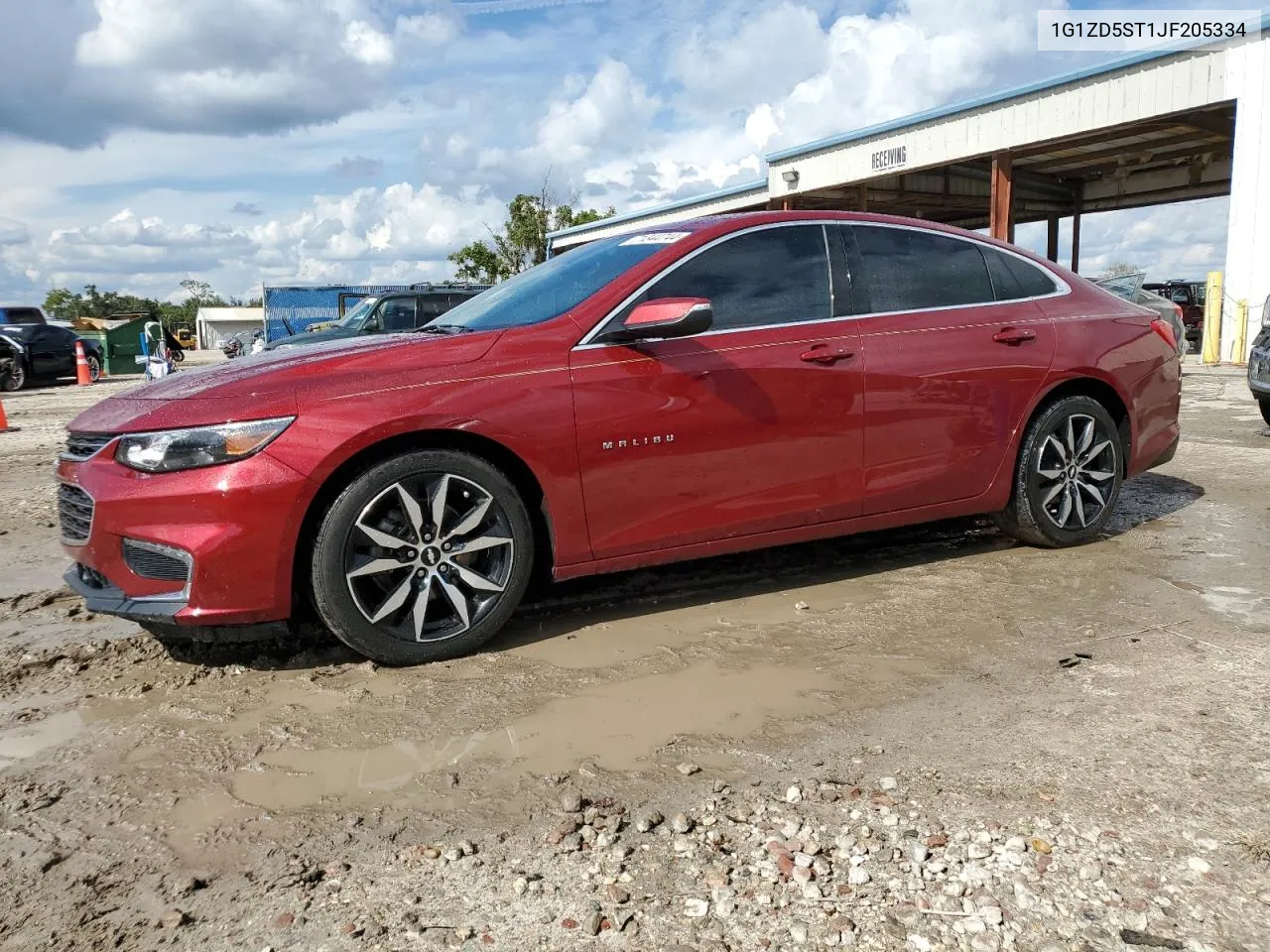 2018 Chevrolet Malibu Lt VIN: 1G1ZD5ST1JF205334 Lot: 71344744