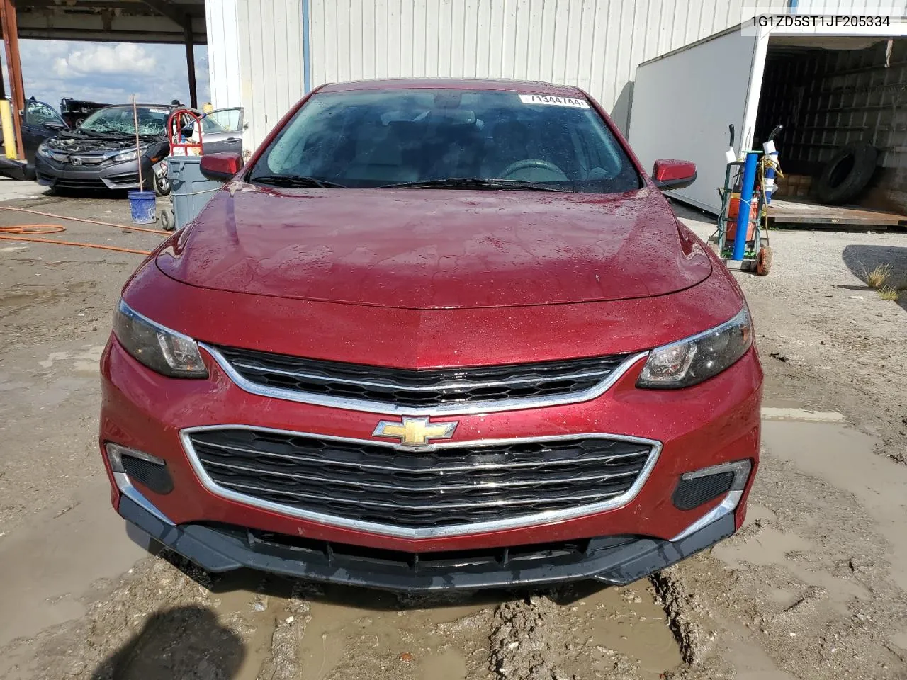 2018 Chevrolet Malibu Lt VIN: 1G1ZD5ST1JF205334 Lot: 71344744