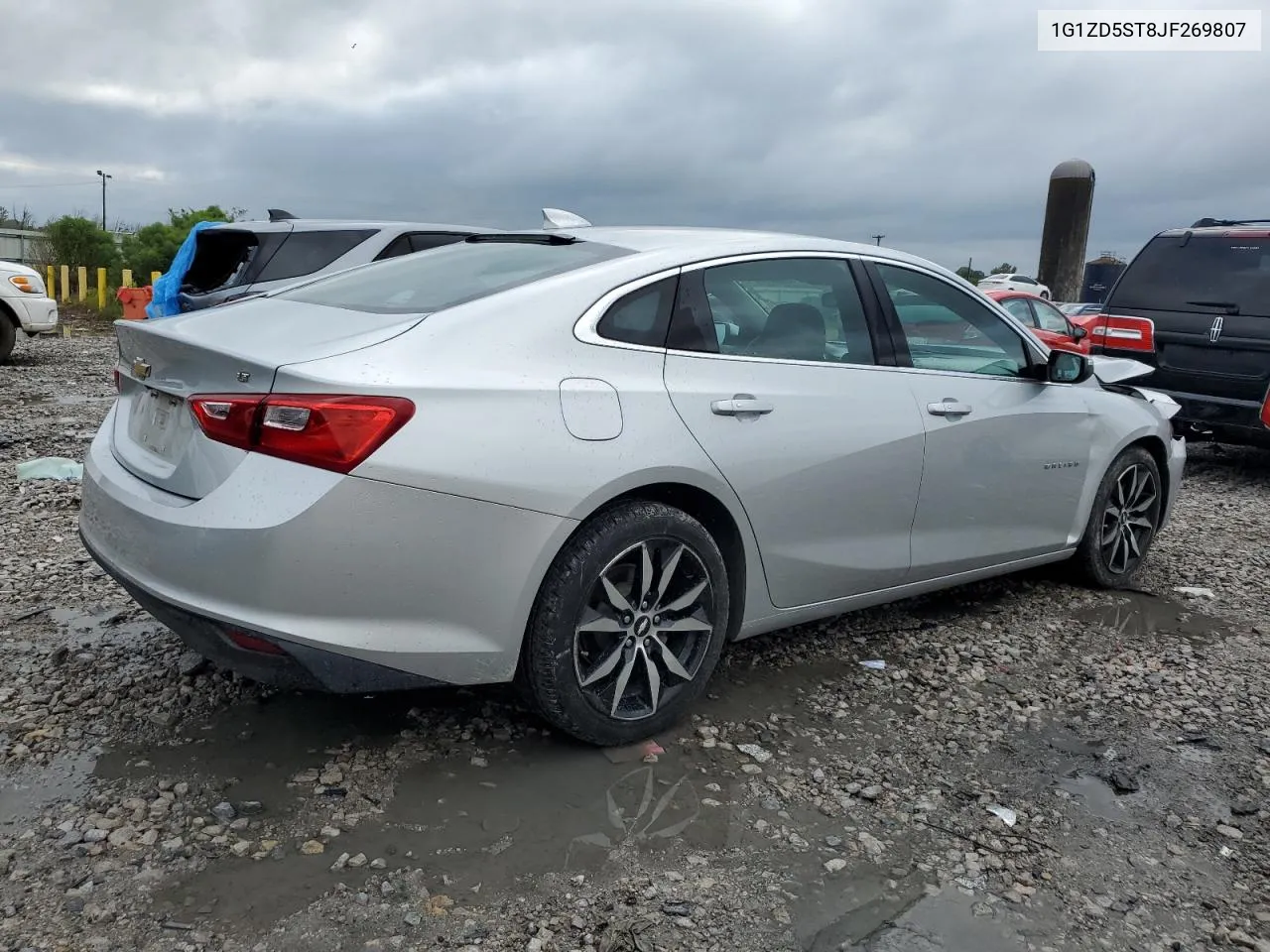 1G1ZD5ST8JF269807 2018 Chevrolet Malibu Lt