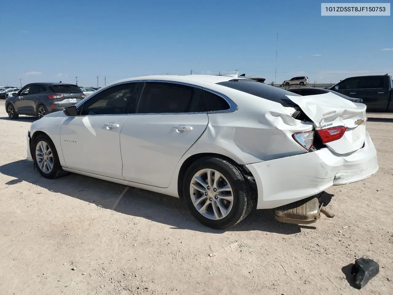 2018 Chevrolet Malibu Lt VIN: 1G1ZD5ST8JF150753 Lot: 71403274