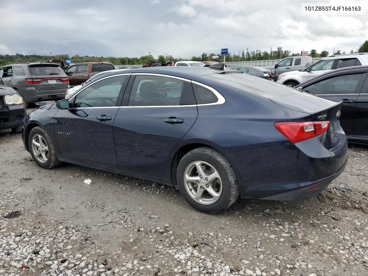 2018 Chevrolet Malibu Ls VIN: 1G1ZB5ST4JF166163 Lot: 71454094