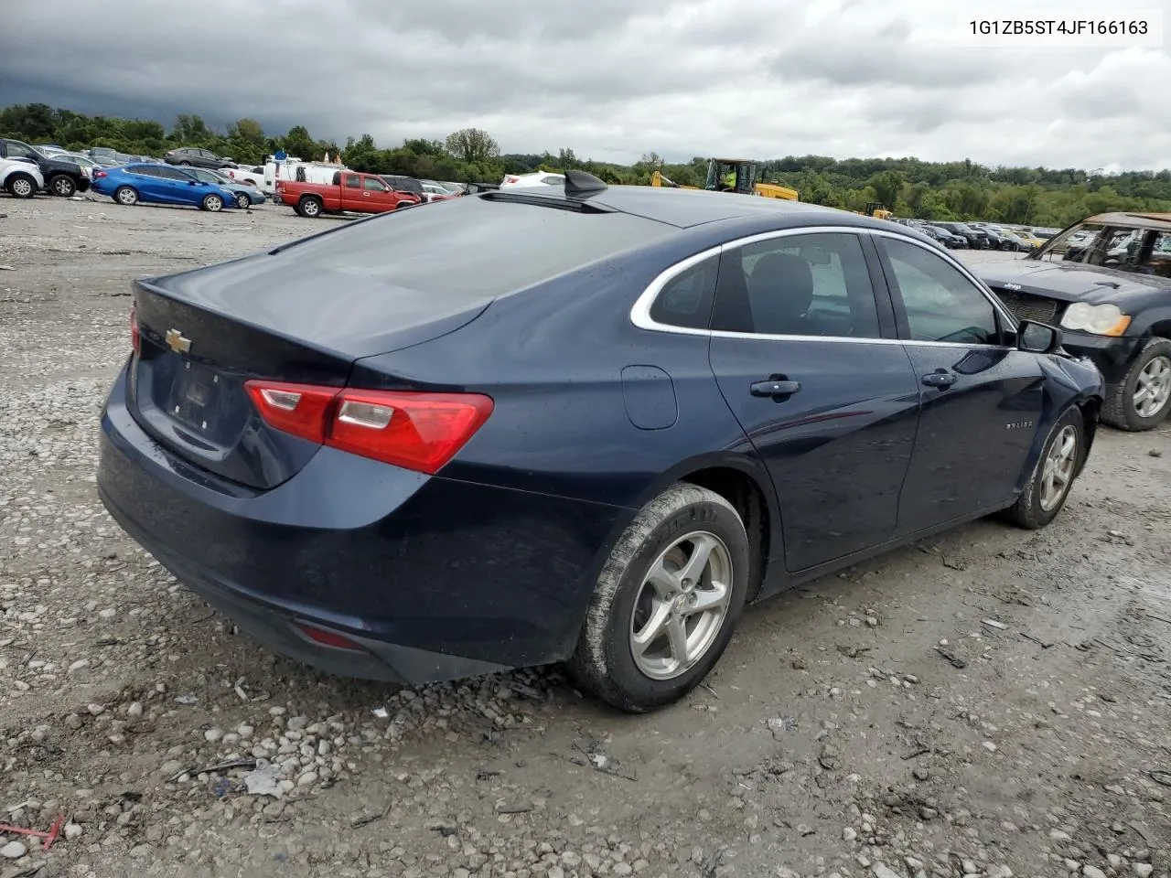 2018 Chevrolet Malibu Ls VIN: 1G1ZB5ST4JF166163 Lot: 71454094