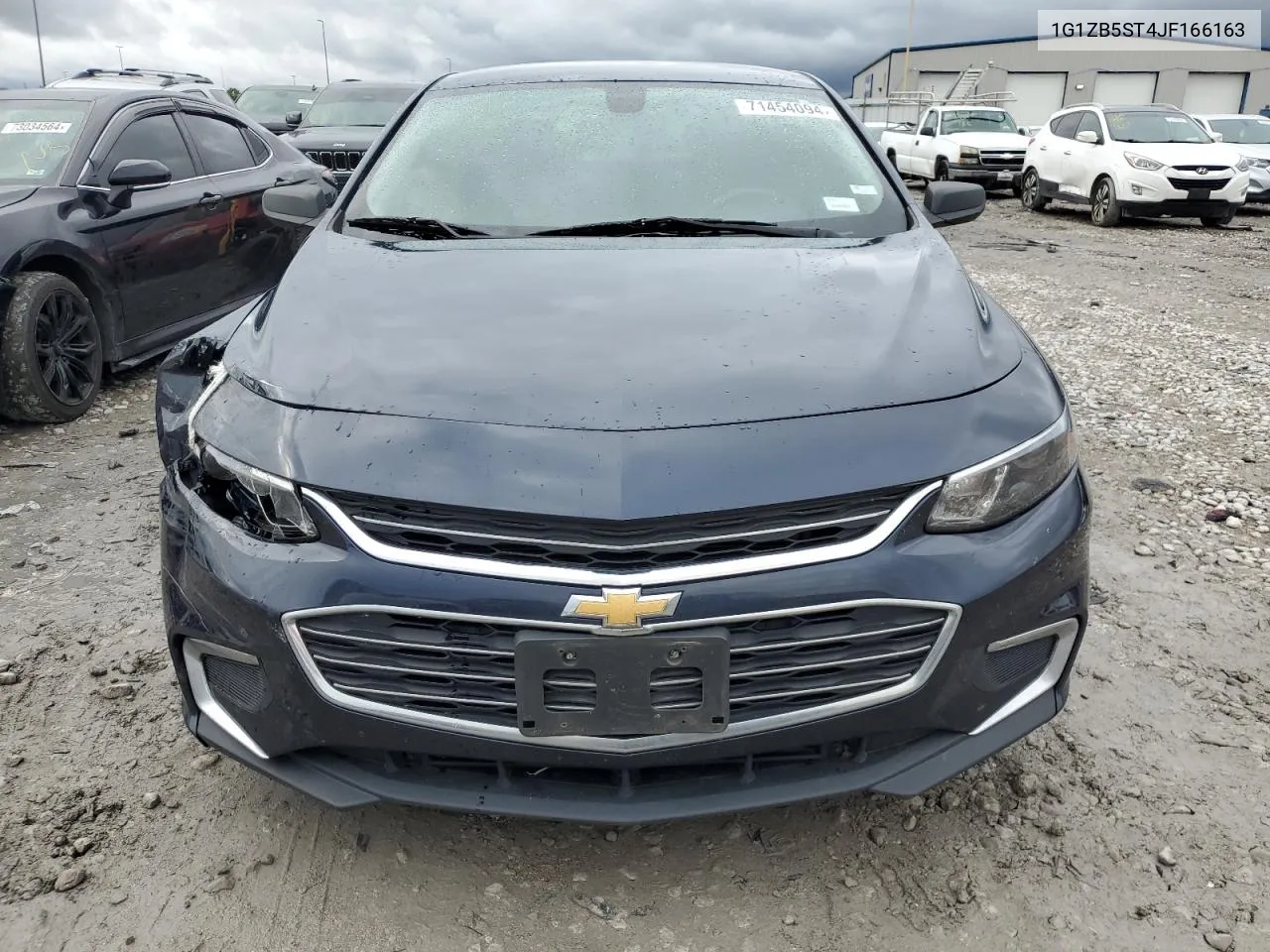 2018 Chevrolet Malibu Ls VIN: 1G1ZB5ST4JF166163 Lot: 71454094