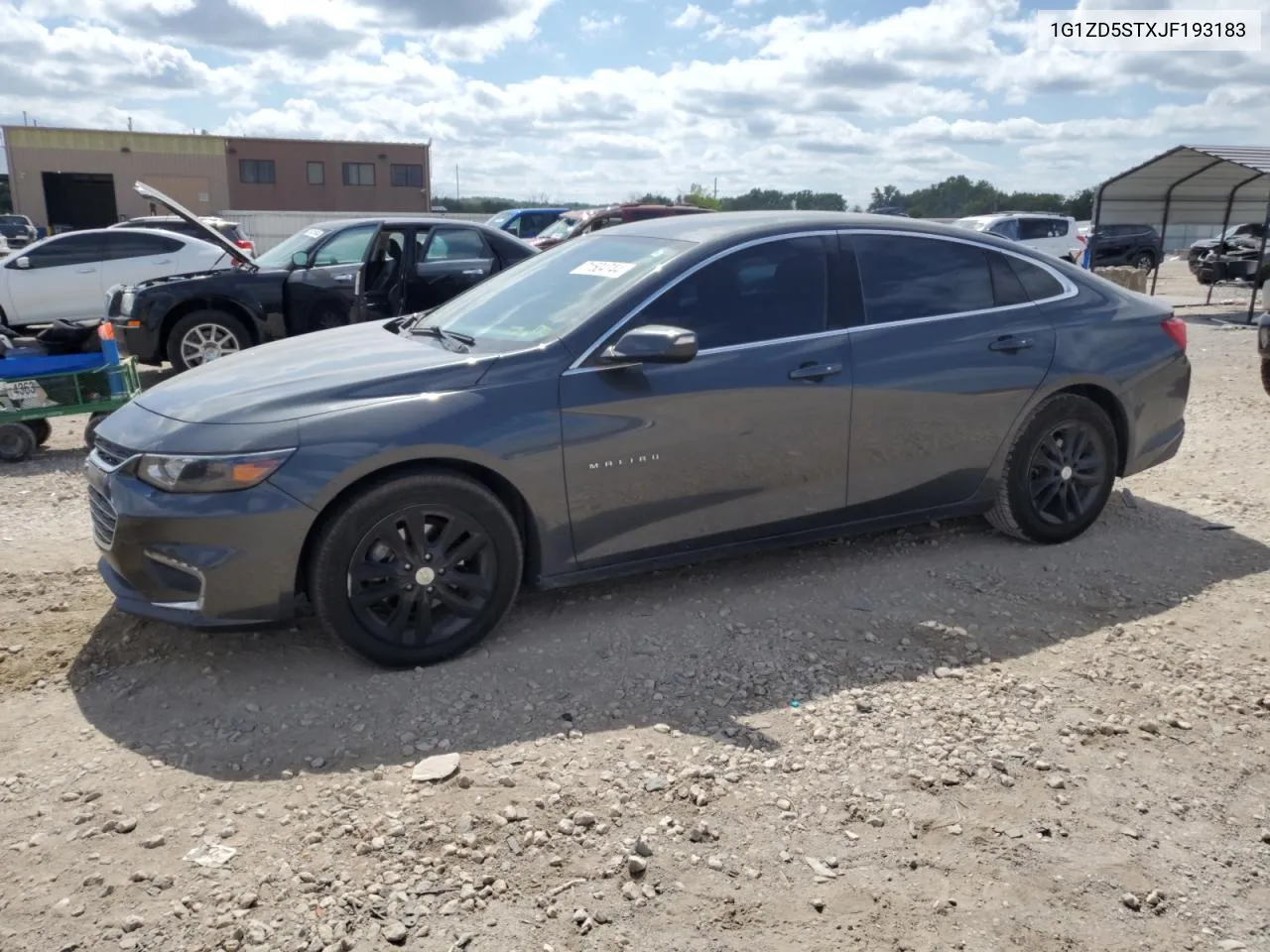 1G1ZD5STXJF193183 2018 Chevrolet Malibu Lt