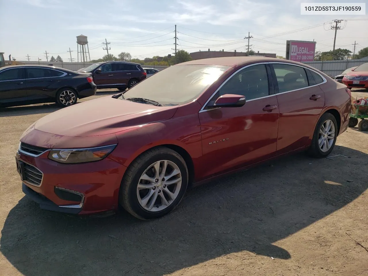 2018 Chevrolet Malibu Lt VIN: 1G1ZD5ST3JF190559 Lot: 71514364