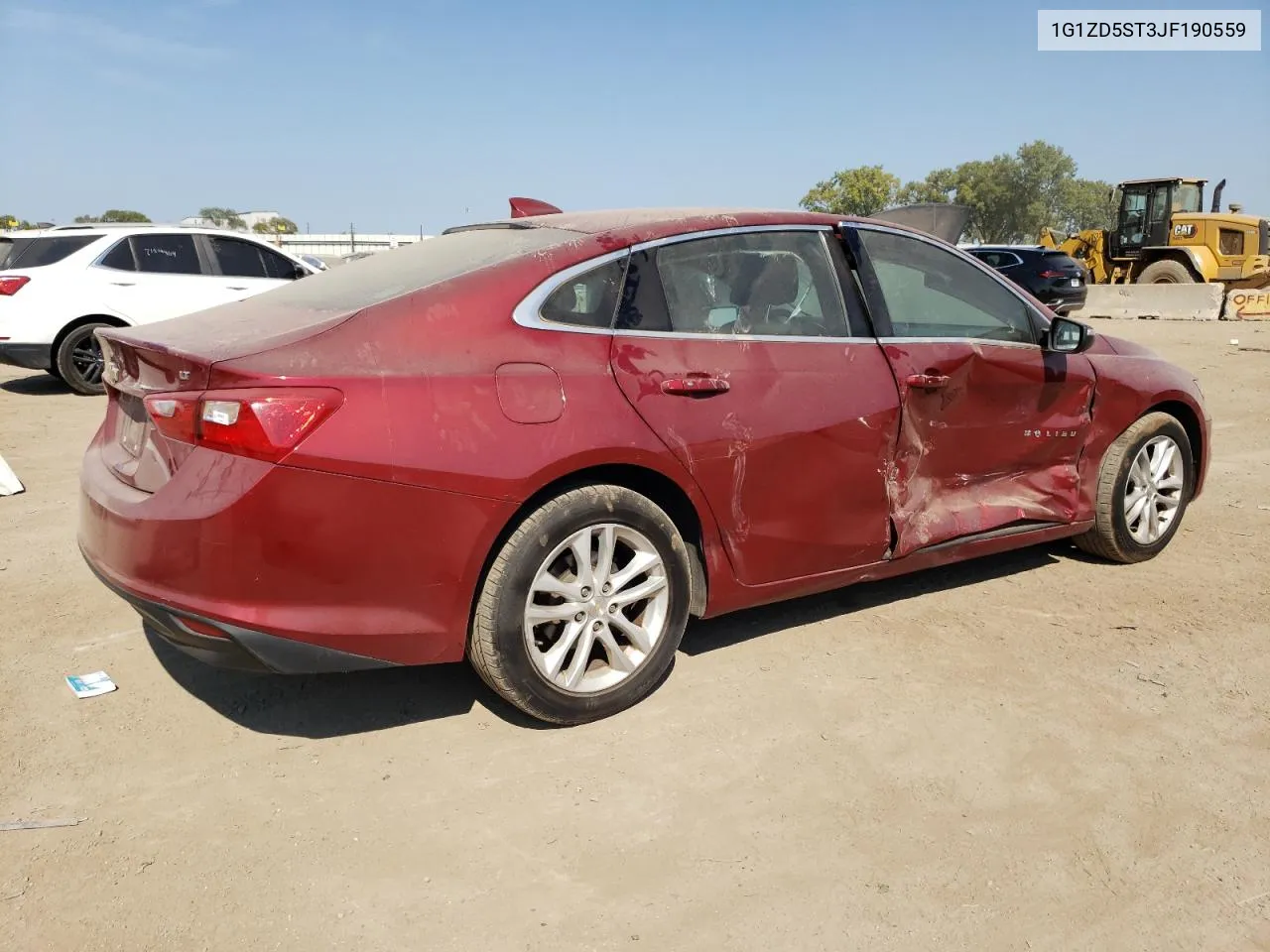 2018 Chevrolet Malibu Lt VIN: 1G1ZD5ST3JF190559 Lot: 71514364